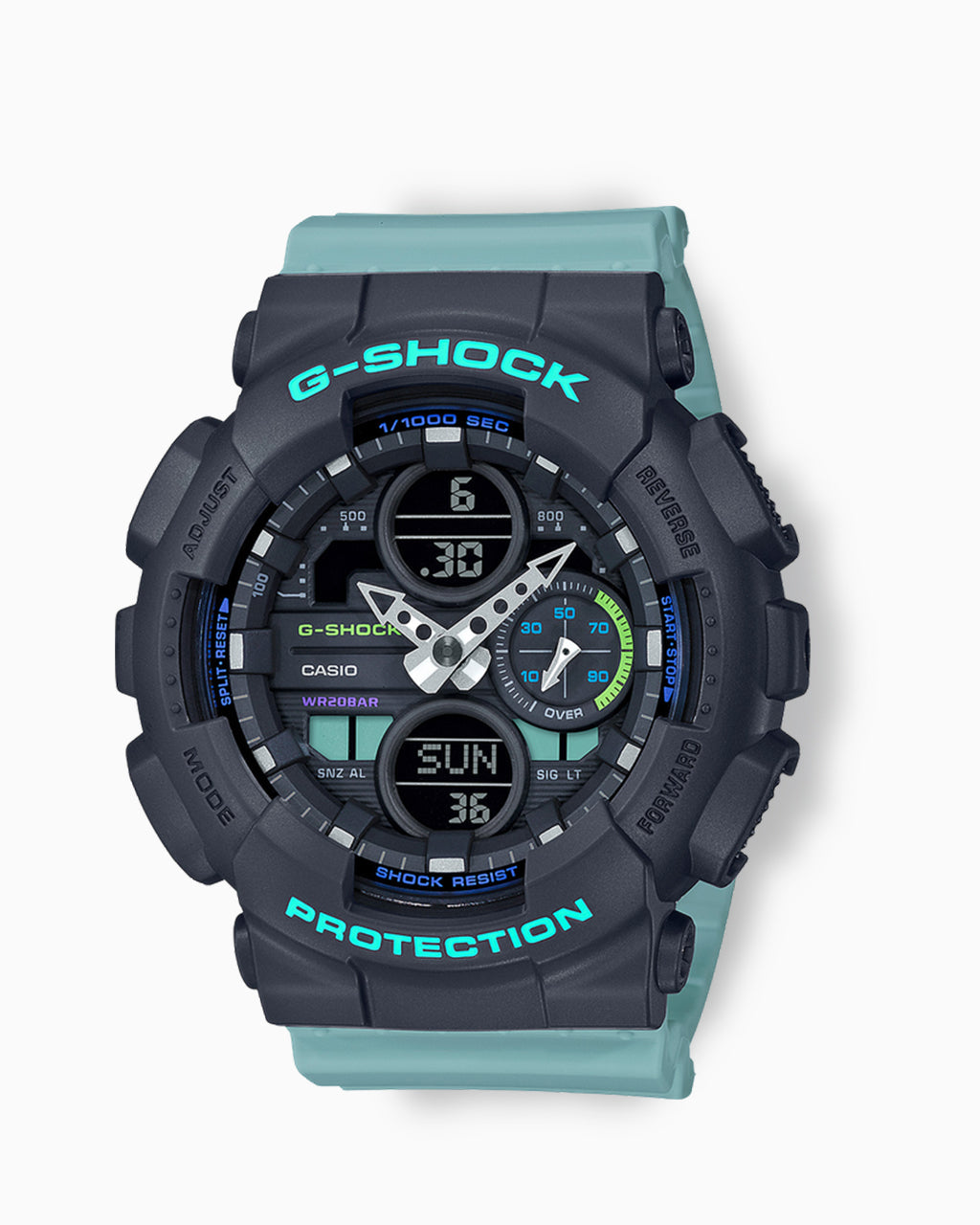 Casio  Ladies G-Shock S-Series Blue GMAS140-2A
